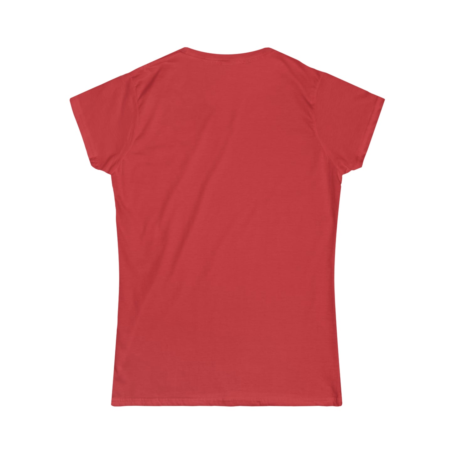 Because I'm Haitian Women's Softstyle Tee (Red)