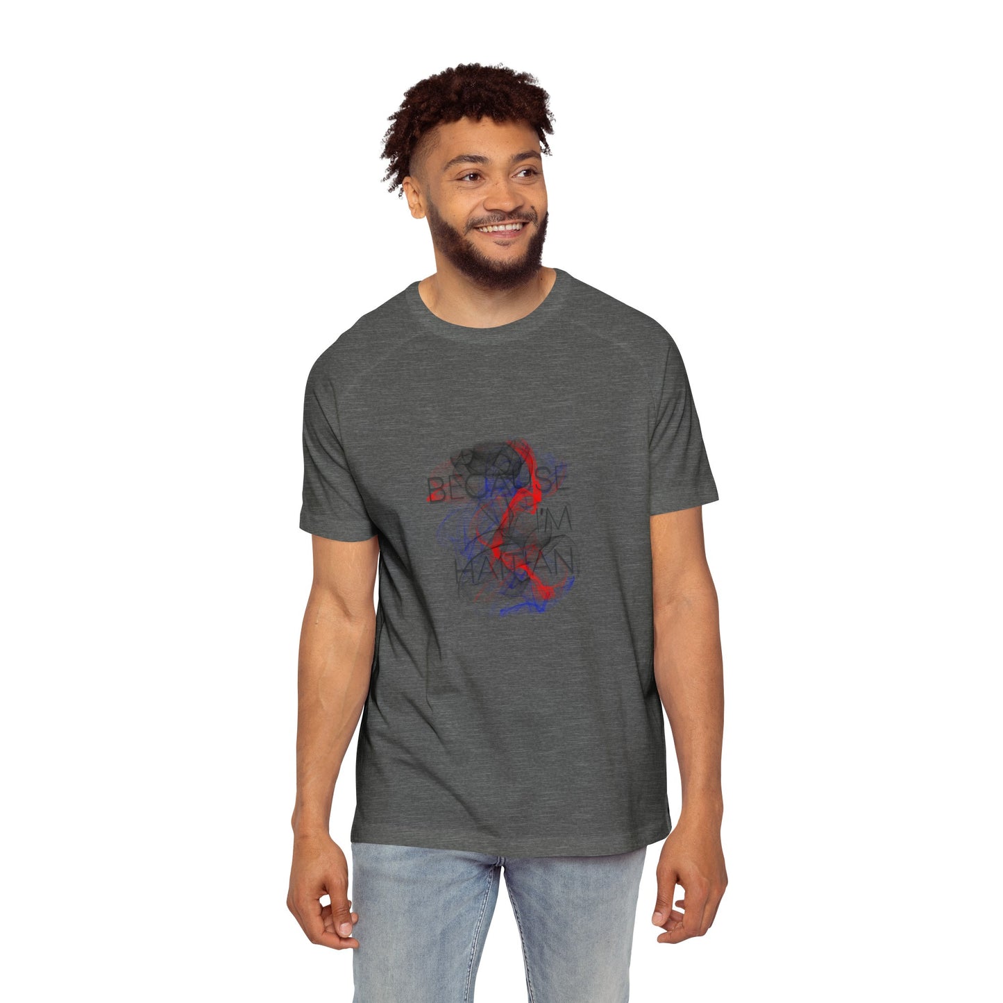 Because I'm Haitian Men's T-Shirt